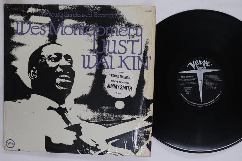 

LP Record WES MONTGOMERY Just Walkin V68804 VERVE RECORDS 1971 US Jazz Used