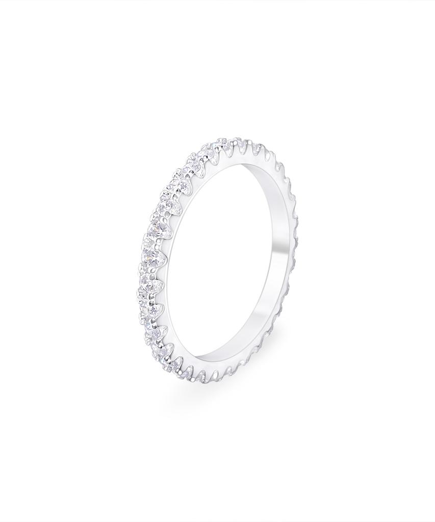 Raindrop Jewelry 2Mm Brilliant Eternity Ring [S925]