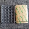 10g Thickened Silicone Mobile Phone Suction Cup Sticker - 24 Square Suction Cups, Compatible with Leather Cases