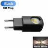 Auto Light Sensor Plug-In Wall Lamp Energy Efficient Sensor Night Light  Bedroom Night Lighting