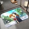 Sweet S-Horimiya Floor Mat Diatomite Bath Mat, Quick Dry Absorbent Non-Slip Door Mat