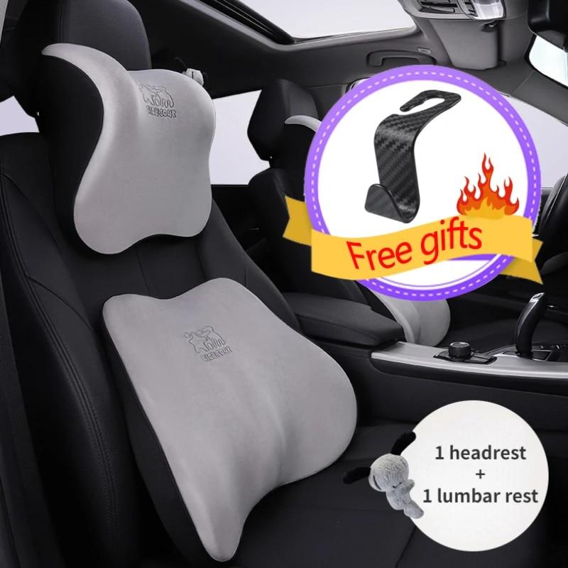 Auto Sitz Kopfstütze Nacken Kissen Auto Rest Schutz Lenden Kissen Kopf Unterstützung Protector Entlasten Müdigkeit Sitz Unterstützt