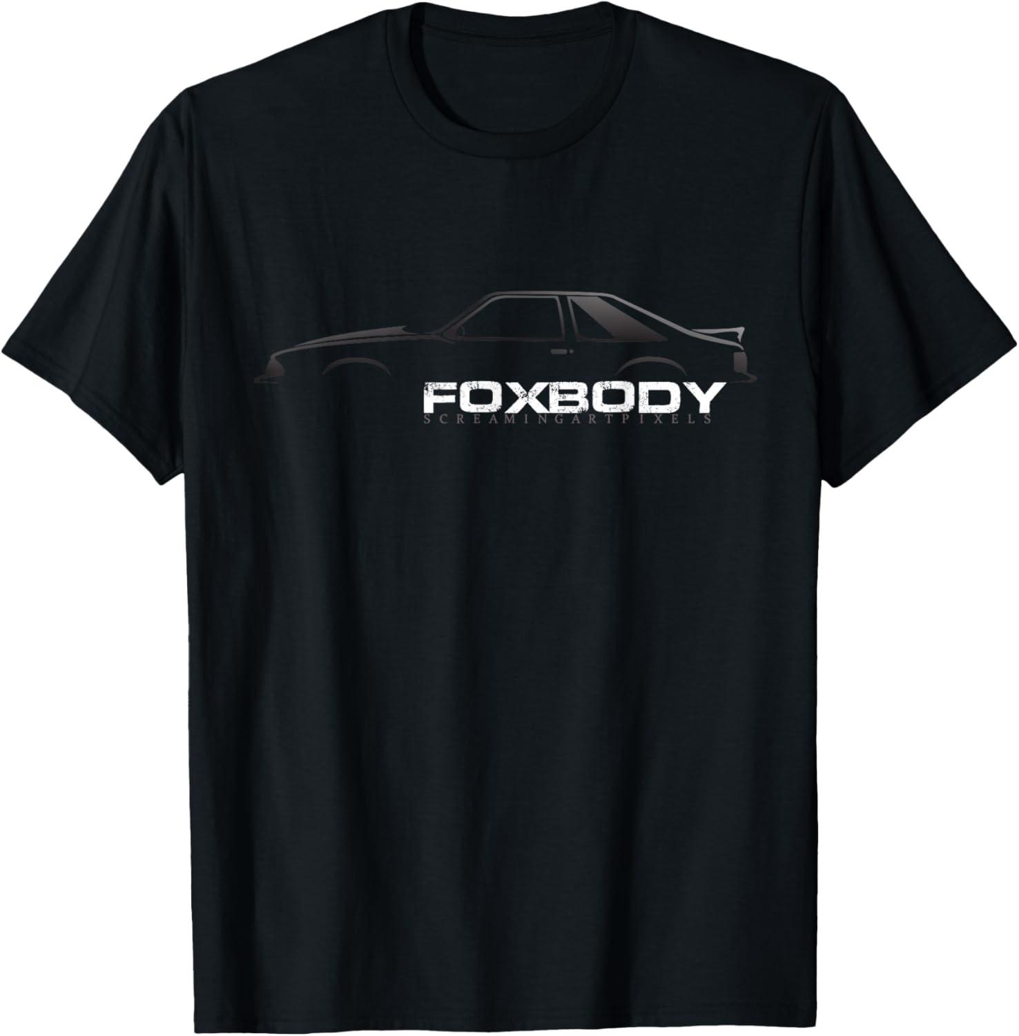 Подарок для энтузиаста Mustang Foxbody Футболка S разноцветный