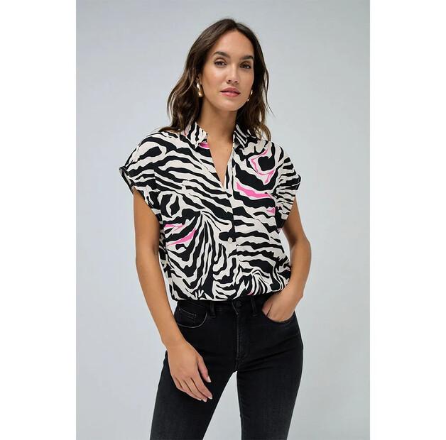 

Salsa Jeans 21009790 рубашка с коротким рукавом M