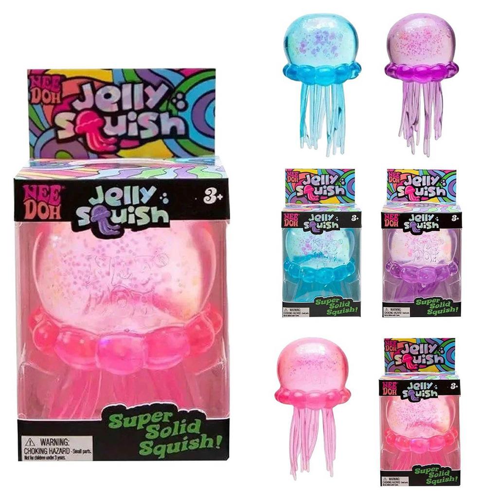 Hot Cute Simulated Octopus Squish Toy Waterproof Beach Water Play Toy Stress Relief Fidget Squeeze Sensory Toy For Kids