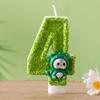Creative Sequined Number and Letter Cake Decoration