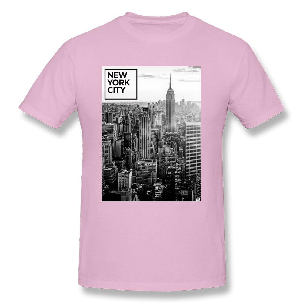 Black White Tshirt Unisex Fashion Streetwear New York City Top Tees Adult Oversized T Shirts Cotton High Quality Clothes Christmas