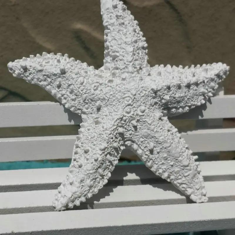 Mini Resin Simulation Starfish - Aquarium Decoration, Mediterranean Style, Cute and Exquisite Starfish Jewelry