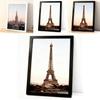 Modern Minimalist Photo Frame With Handmade Wood Finish For Living Room Wall Decor