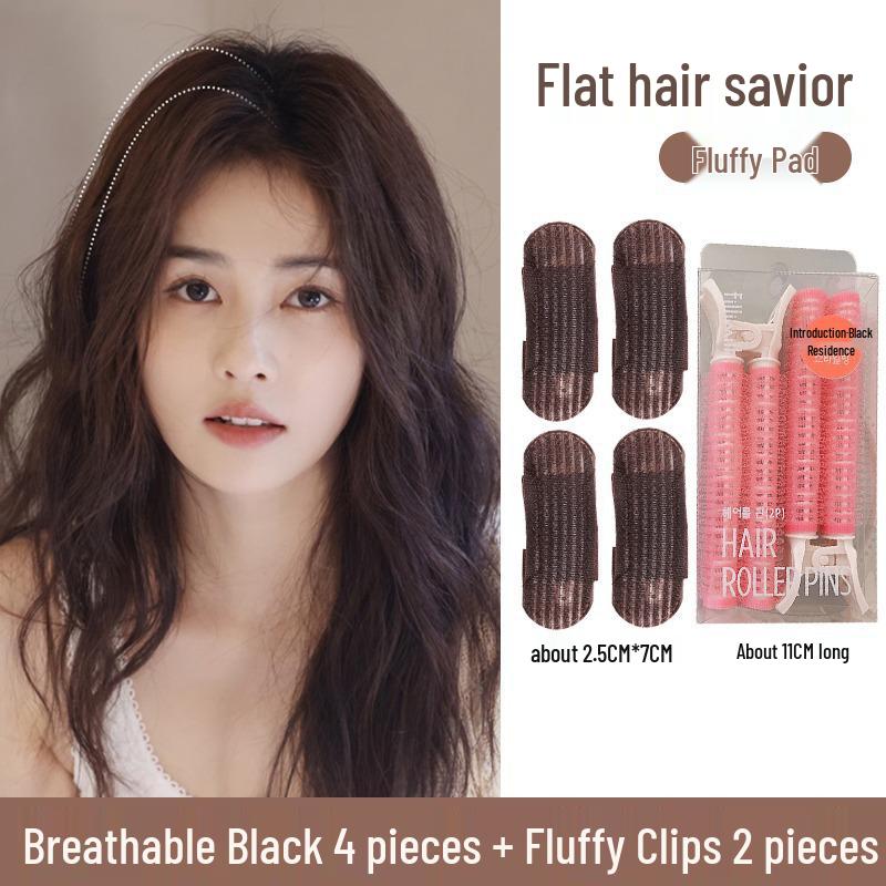 High Crown Hair Root Fluffy Wiglet - Invisible Hair Bun & Comb Accessory