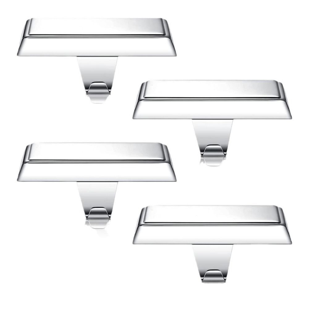 Black Silver Gold Mantle Stocking Hangers Heavy Duty Stocking Holders for Tables