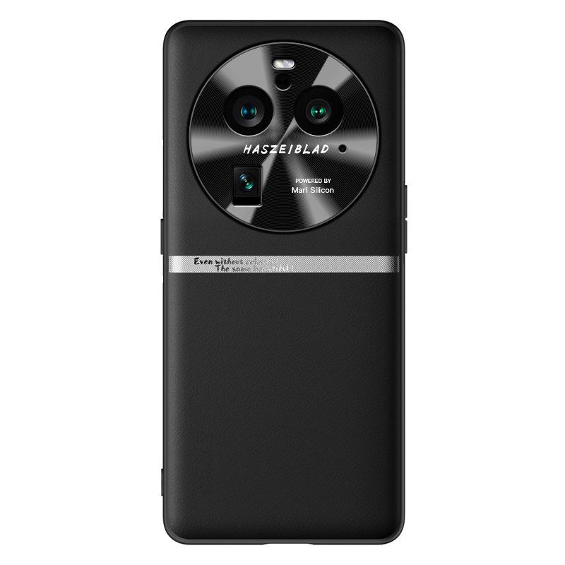 Husă protectoare anti-cădere din piele lichidă pentru telefonul mobil OPPO Find X6 Pro - dintr-o singură bucată, expediată