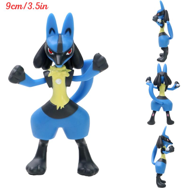 Charizard Lucario Meowth Kyogre Mewtwo Figures Model Toys Blastoise Leafeon Flareon Solgaleo PVC Action Model Dolls Gift