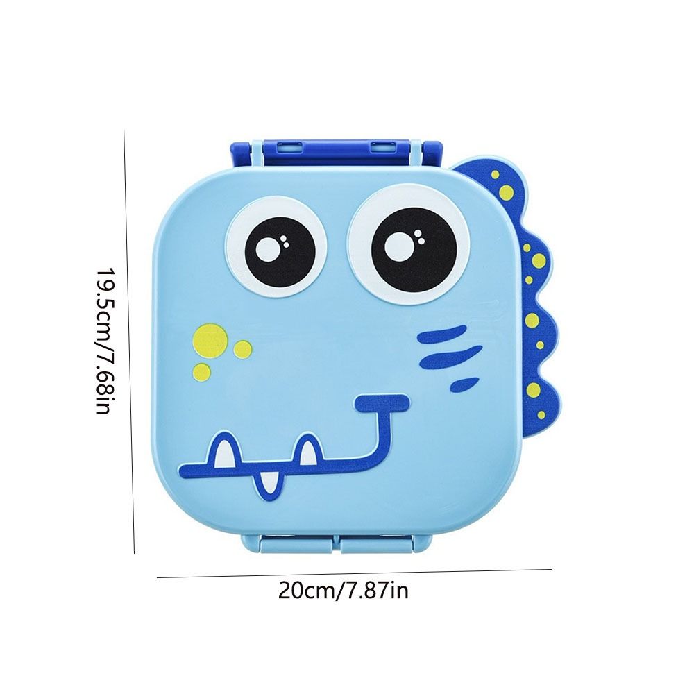 Food Container Cartoon Dinosaur Lunch Box Microwave Safe Lunch Container Food Picnic Box  Picnic