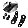 Folding Bike Mudguard Lug Alloy Folded Up Bicycle Hooks with Screws Hanger Nuts Clips