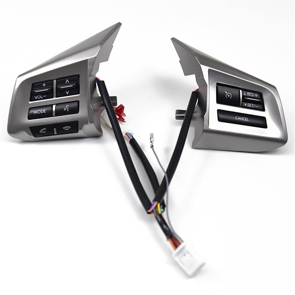 

Steering Wheel Switch Silver+black 83154AJ180 Fit for Subaru Legacy 2012 - 2014