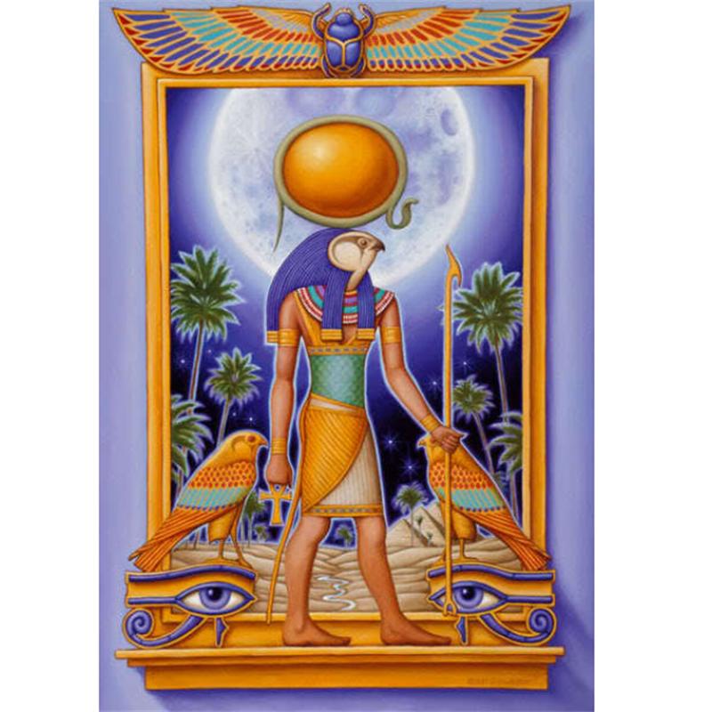 

Полный 5D алмазная живопись египетские объекты DIY Алмазная вышивка Алмазная мозаика наборы крестиков домашний декор подарок Round 20x30cm