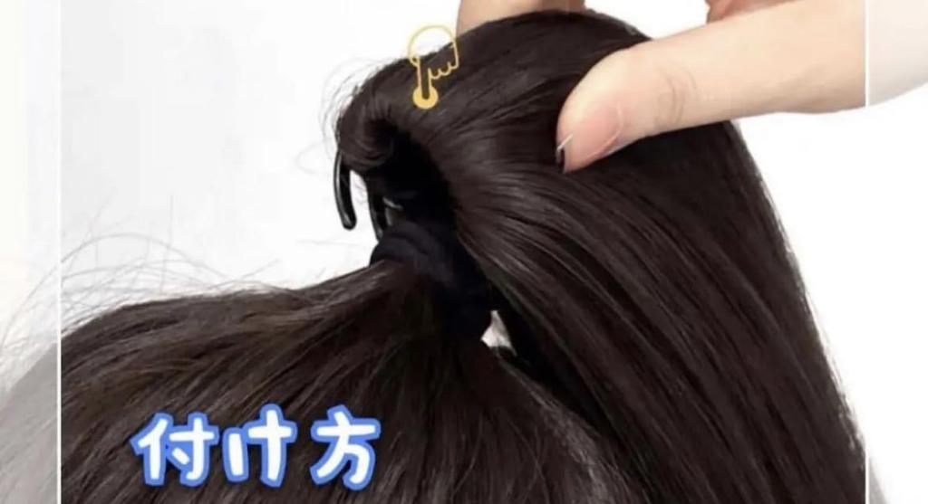 Wählen Gradient Aschgrau Pferdeschwanz 40cm Clip Perücke Lange Lockige Haarverlängerungen Punkt Perücke Lily's Damen