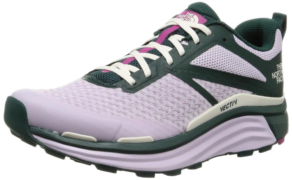The North Face W VECTIV Enduris II NFW02202 Lavender Size Cm Fog/Ponderosa Green, 24.0