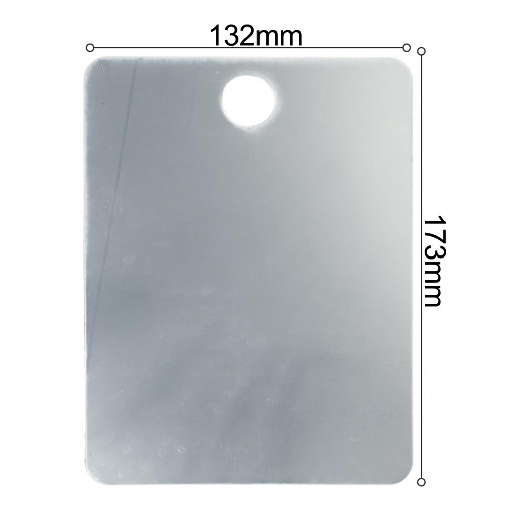 Heim Quadratischer Spiegel Badezimmer Dusche Rasur Wand Tragbar Anti-Beschlag Handheld