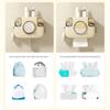 Punch-Free Toilet Paper Holder Plastic Paper Extraction Box Practical Washcloth Organizer  for Home