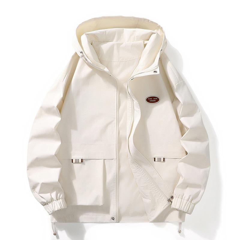 Hooded Jacket Men's New Autumn and Winter Loose and Versatile Casual Jacket