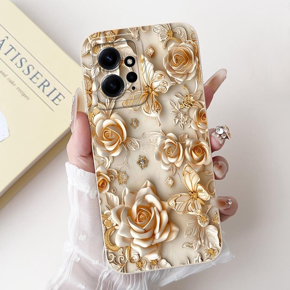 Per Custodia Xiaomi Redmi Note 12 4G Note12 5G Carina Coniglio Cartone Animato Cover Morbida TPU Custodia per Telefono Per Xiaomi Redmi Note 12 Pro Plus Guscio