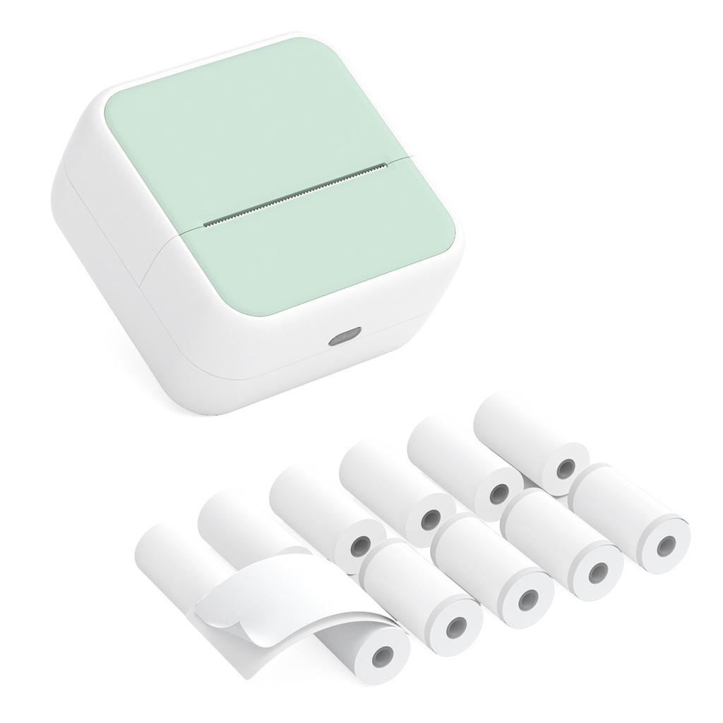 Mini taskuprinter Kaasaskantav termofotode kiirprintimine etikettide valmistaja masin BT Wireless Connect