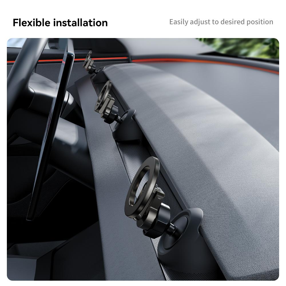 For Tesla Magnetic Car Phone Holder 2025 Model 3 Y Highland Juniper Air Vent Mount Car Bracket Stand 360 Degree Rotatable