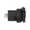 USB Car Charger Socket PA66 Generator USB Power Outlet for Motorcycles Boats 5V 1A 2.1A