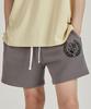 ASTRAL PROJECTION Shield Emblem Comfortable Waffle Terry Shorts_Gray