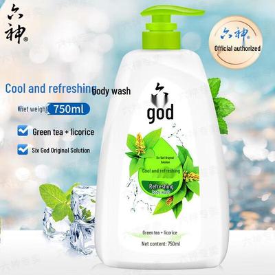Six God Body Wash & Shower Lotion (750ml X 3)