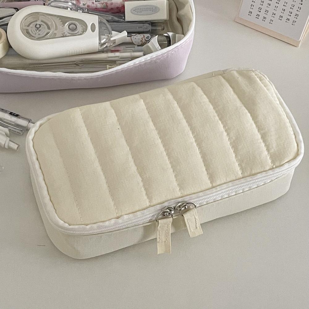 Multi-function Pencil Pouch Soft Makeup Box Portable Pencil Case  Girls
