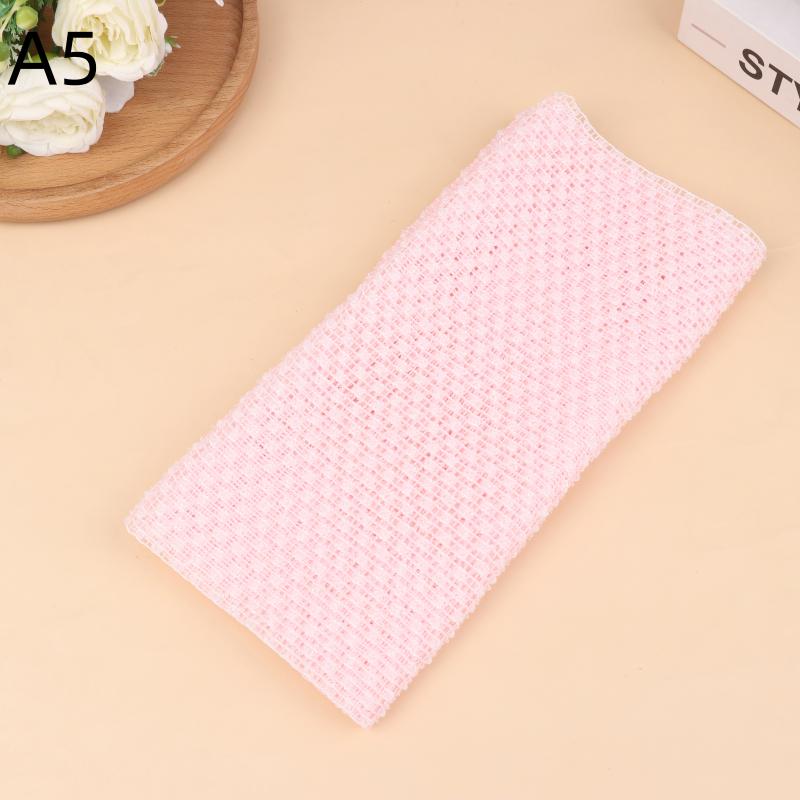 Rubbing Washcloth Bath Nylon Towel Brush For Back Towels Exfoliating Scrub Shower Sponge Body Bathroom Accessories