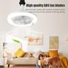 Ceiling Fan Lamp With Aroma Bedroom Living Home Ceiling fan Lamp E27 Screw LED Fan Light Remote Control All-in-one Lamp With fan