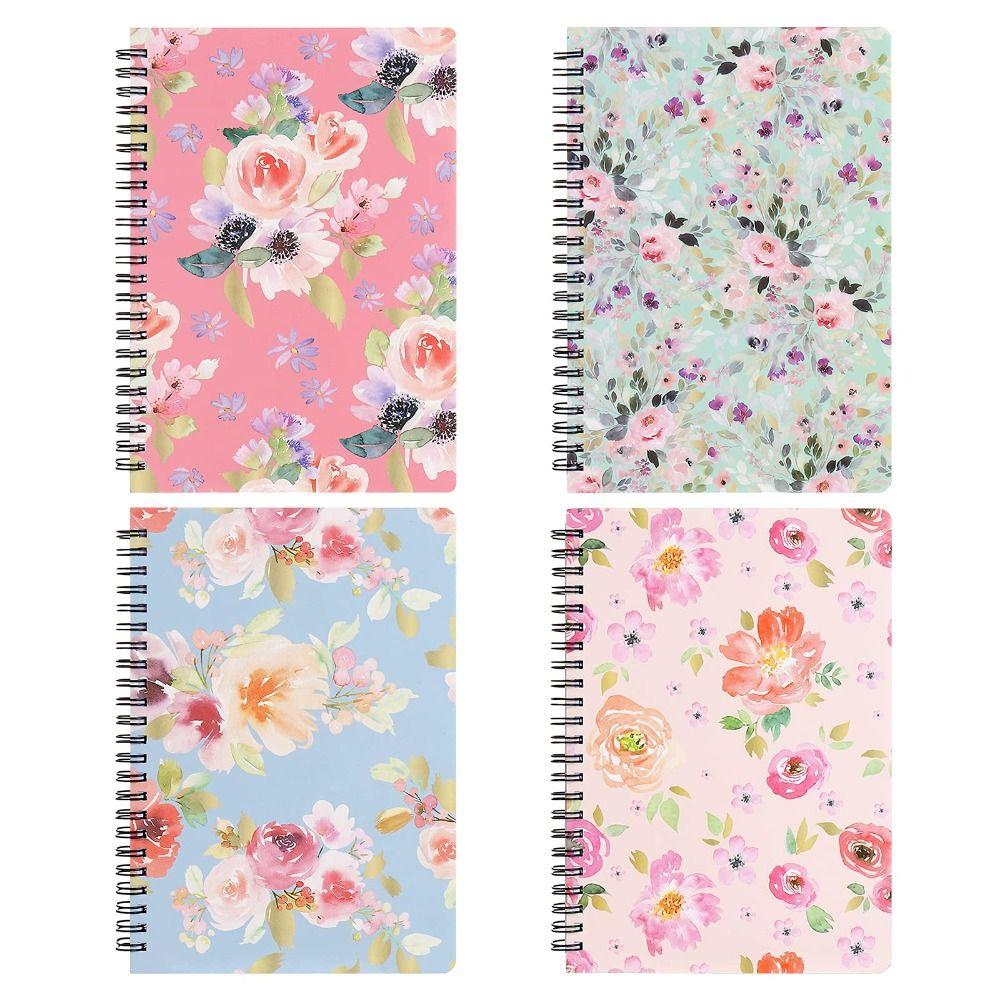 

8.26*5.7 Inch Loose Leaf Coil Thickened Notebook Multicolor a5 Hard Faced Notebook Office