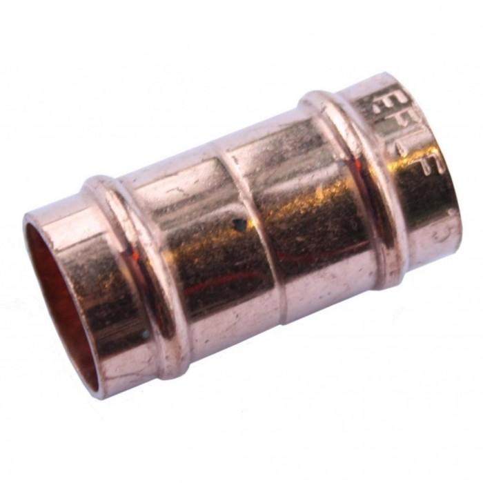 Conector reto pré-soldado Oracstar (Pacote de 2) 22mm cobre