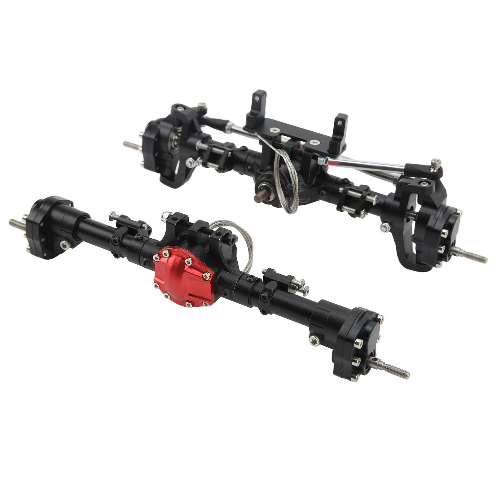 

Комплект RC-моделі, передній/задній, з ЧПУ блокуванням диференціала, портальні мости, комплект для Axial SCX10 I II III 90046