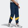 Adidas Originals Trefoil Stripe Contrast Cuff Joggers Men Bottoms Navy-Blue HF9227