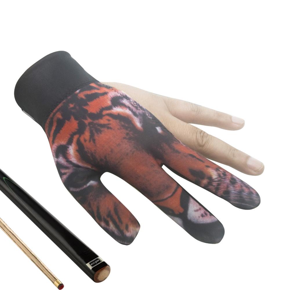 Pool Gloves 3-Finger Left Hand Gloves For Billiard Wear-Resistant Pool Cue Sport Non-Slip Open Fingers Gloves For Kids Boys