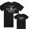 Retro Klassisch West Coast Lokomotive T-Shirt 100% Baumwolle Grafik T-Shirt Unisex Unisex Sommer Streetwear
