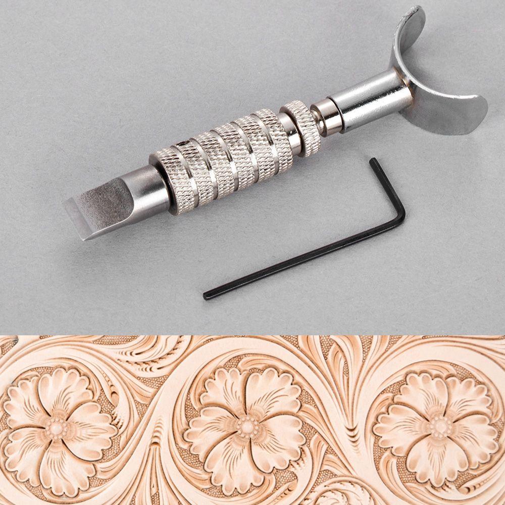 Rotary DIY Leather Leathercraft Swivel Knife Blade Tools Carving