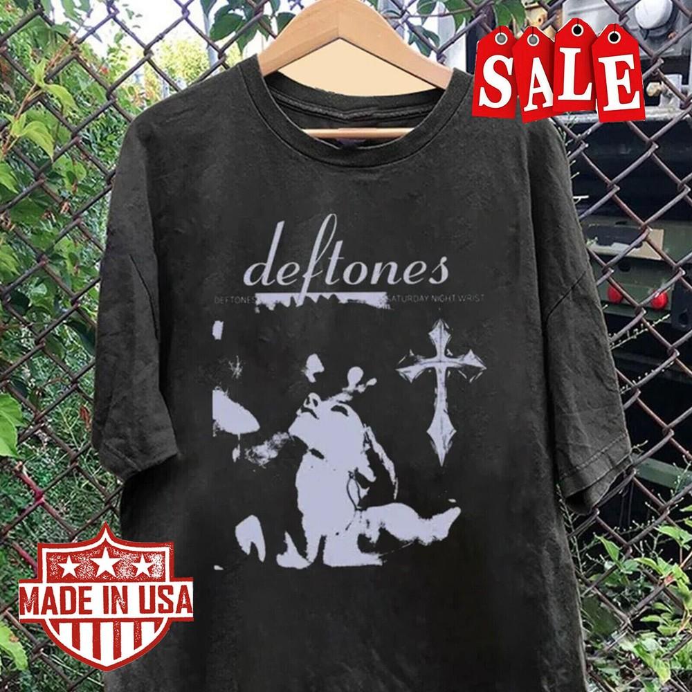 New Deftones tour shirt Gift For Fans Men All Size T-Shirt Unisex T-Shirt XXL
