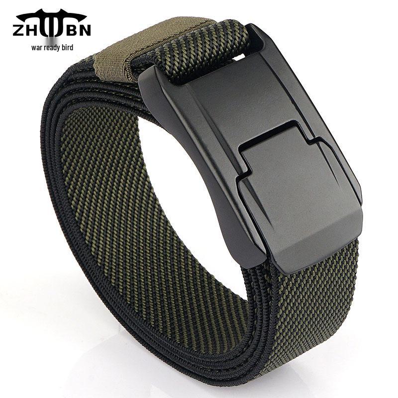 2021 Herren Taktischer Gewebter Elastischer Gürtel - Lässiger Outdoor Militärischer Ledergürtel
