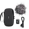 Zoom Zoom H4 Essential Exclusive Accessory Pack, APH-4e, Hairy Windscreen Case, USB Type-C Cable,...