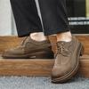 Brogue Pánské boty s tlustou podrážkou Módní britský styl Venkovní volnočasové obchodní párty Denní kancelářské mládežnické pánské kvalitní boty