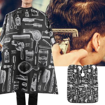 Waterproof Breathable Hairdressing Apron Hair Cutting Barber Salon Gown Cape 120x145cm