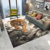 European Style Ferocious Tiger Snake Carpet Living Room Sofa Bedroom Study Kitchen Entrance Door Mat Non-slip Home Decor Rug