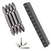 Convenient Hex Shank Screwdriver Bit Holder 1/4 Shank 10 Holes Storage Box