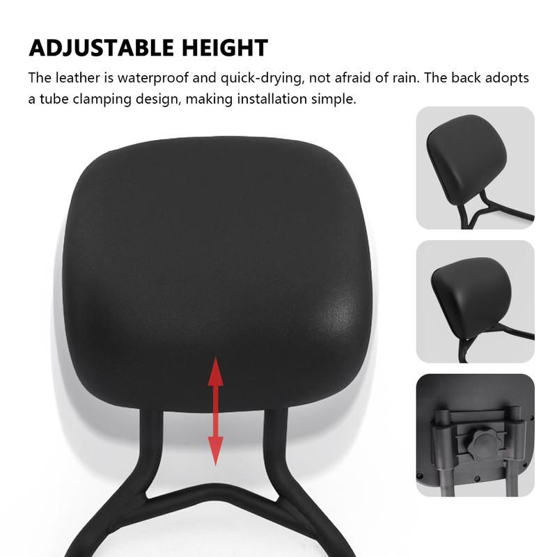 For Speed 400 2024 Speed400 2025 Scrambler 400X 2024 2025 Motorcycle Passenger Rear Backrest Pad Detachable Sissy Bar